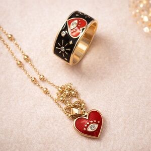 Karma and Luck Necklace & Ring